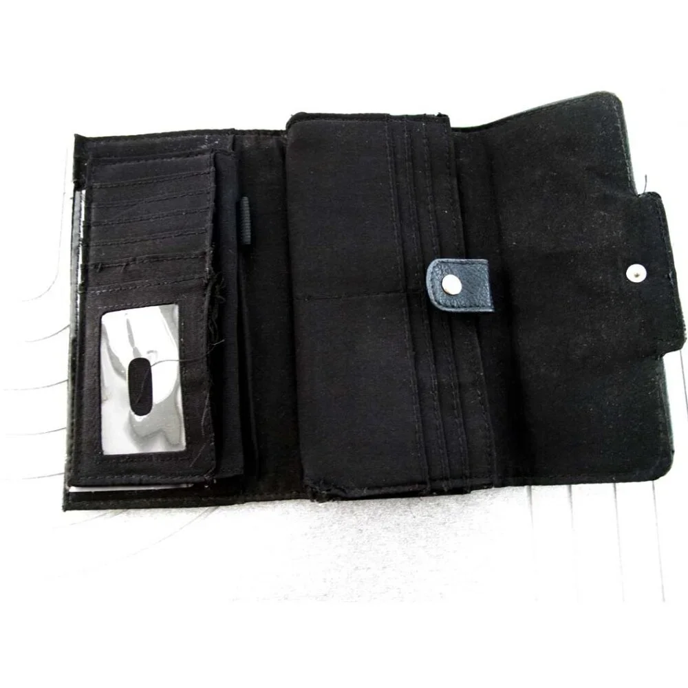 Rosetti wallet , pockets for money, coins, cards ID used wallet black